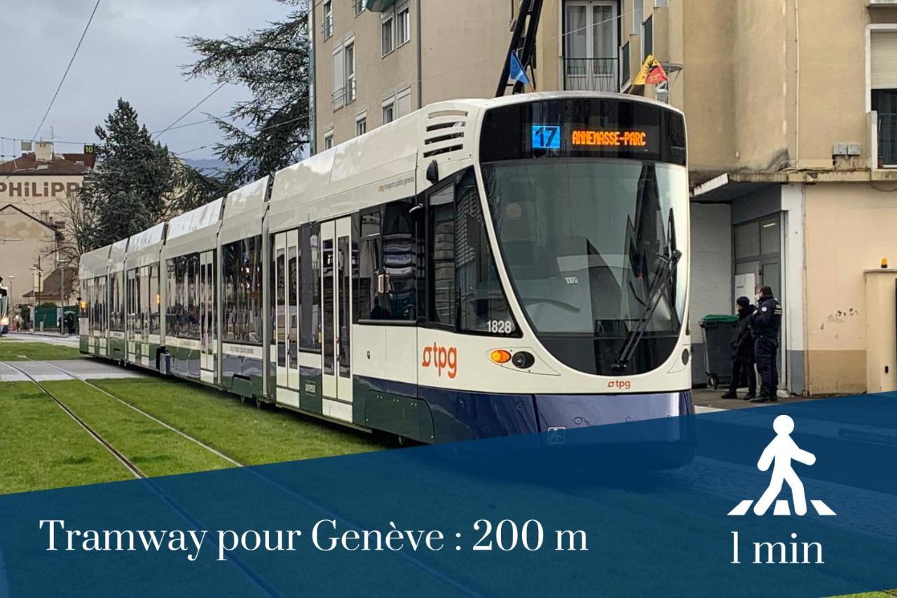 Homey Cycy - New / Free Parking / Hyper-Centre / Proche Geneve Аннемас Экстерьер фото