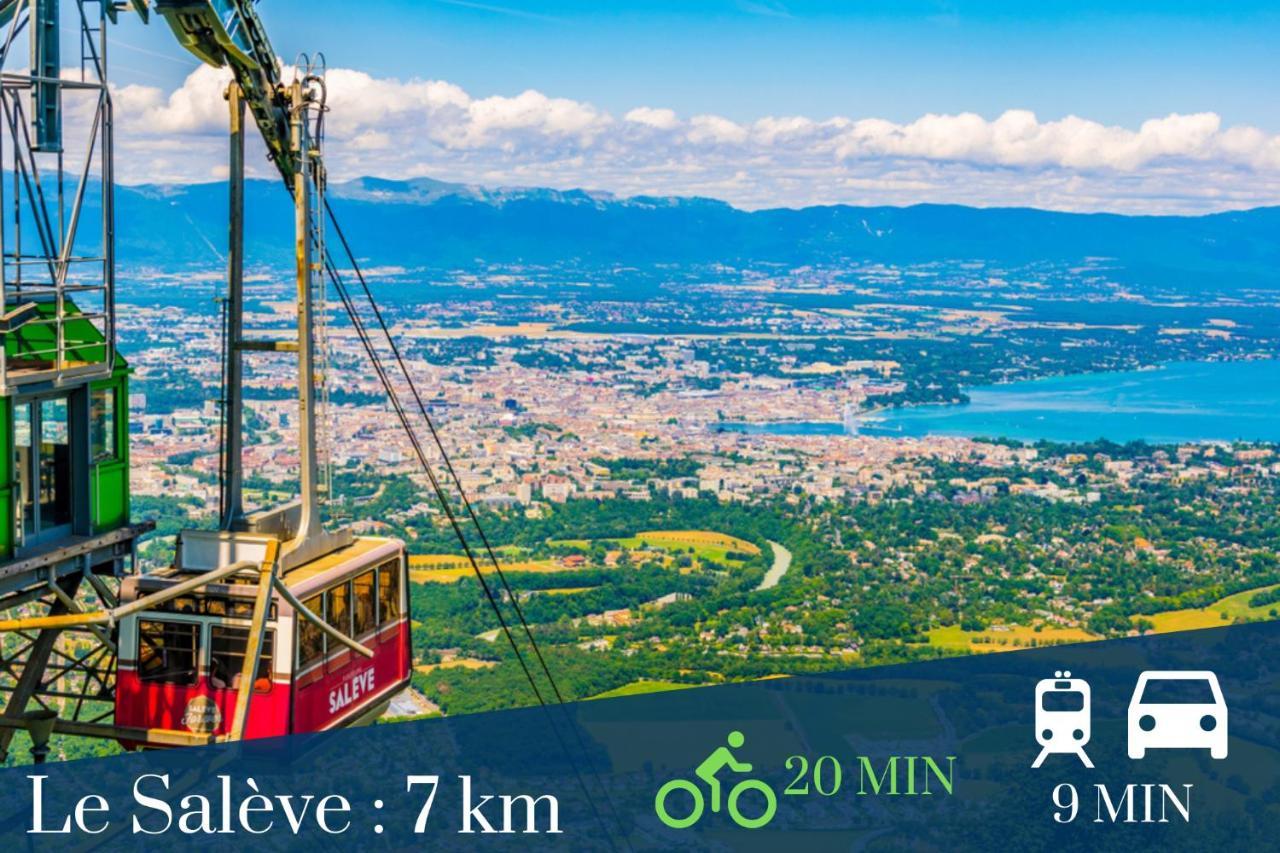 Homey Cycy - New / Free Parking / Hyper-Centre / Proche Geneve Аннемас Экстерьер фото